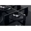 Whirlpool AKWL 728/NB Juoda įmontuojama dujinė kaitlentė 75 cm 5 zonų