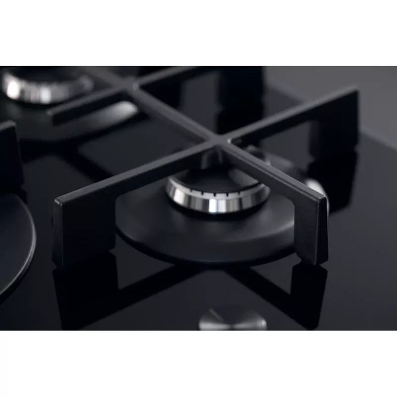 Whirlpool AKWL 728/NB Juoda įmontuojama dujinė kaitlentė 75 cm 5 zonų