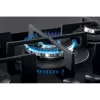 Whirlpool AKWL 728/NB Juoda įmontuojama dujinė kaitlentė 75 cm 5 zonų