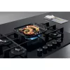 Whirlpool AKWL 728/NB Juoda įmontuojama dujinė kaitlentė 75 cm 5 zonų