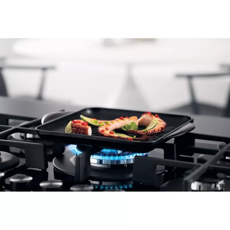 Whirlpool AKWL 728/NB Juoda įmontuojama dujinė kaitlentė 75 cm 5 zonų