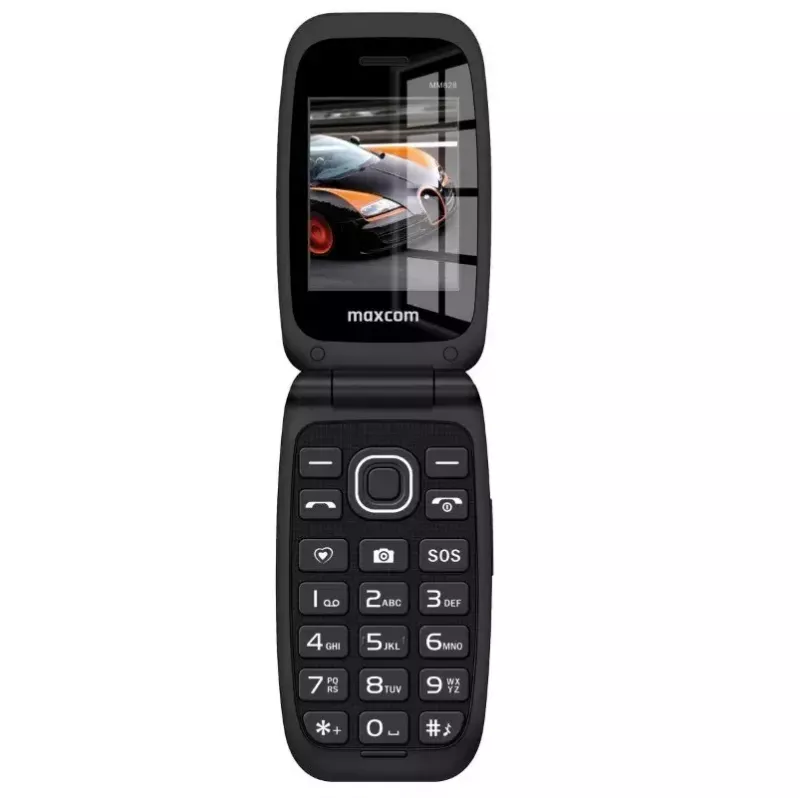 Mobilusis telefonas MaxCom Comfort MM828 4G 2,4 colio juodas