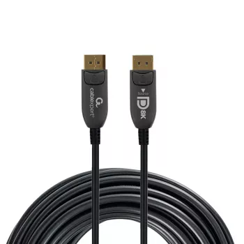 Gembird CC-DP8K-AOC-20M aktyvus optinis DisplayPort kabelis 20 m juodas