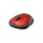 LOGITECH Wireless Mouse M185 Raudona