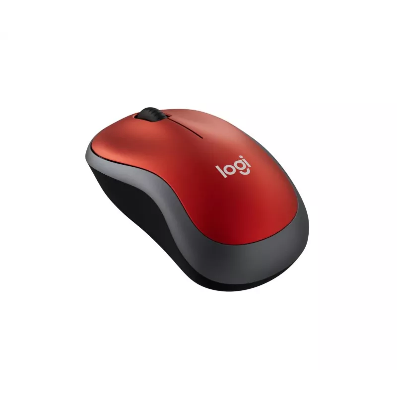 LOGITECH Wireless Mouse M185 Raudona