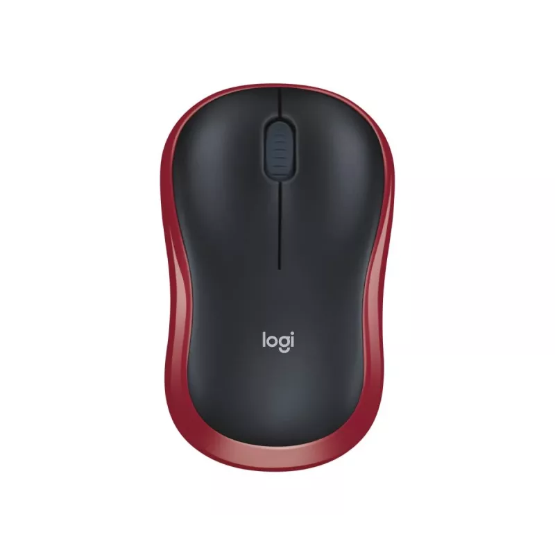 LOGITECH Wireless Mouse M185 Raudona