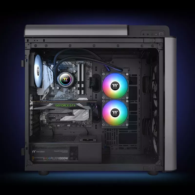 THERMALTAKE vandens aušinimas - TH240 V2 ARGB Sync viskas viename skystinis aušintuvas