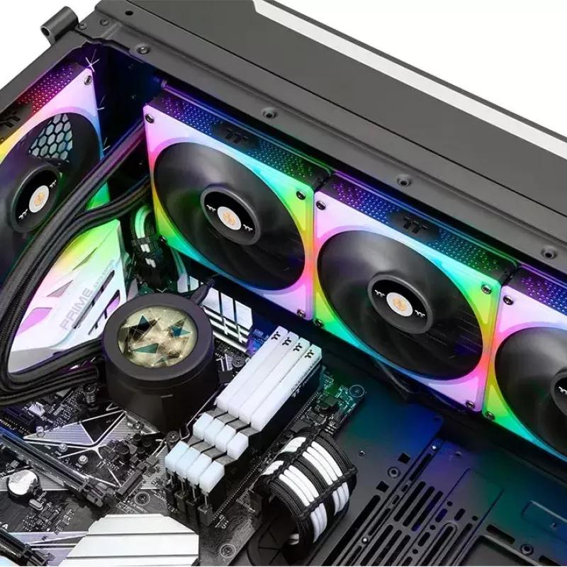 All-in-one skysčio aušintuvas Thermaltake TT Toughliquid Ultra 420 Black 500-2000 RPM