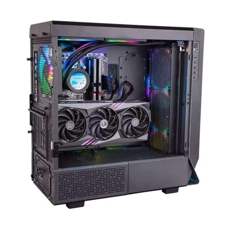 All-in-one skysčio aušintuvas Thermaltake TT Toughliquid Ultra 420 Black 500-2000 RPM
