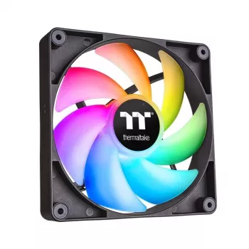 Ventiliatorius Thermaltake CT120 ARGB Sync juodas baltas 500-2000 RPM hidraulinis