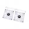 THERMALTAKE PC aušinimo ventiliatorius - CT120 ARGB Sync - 12cm - Baltas - 2 vnt. pakuotė