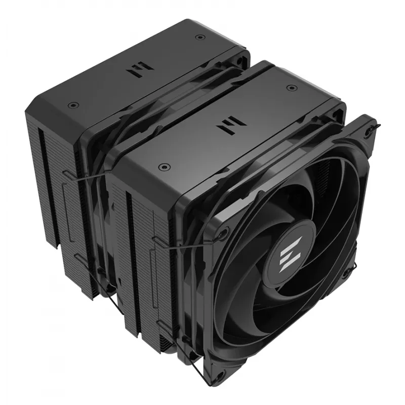 CPU aušintuvas ZALMAN CNPS14X Duo Black, dviejų ventiliatorių 120 mm sprendimas