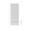Zalman P10 White Mini Tower korpusas