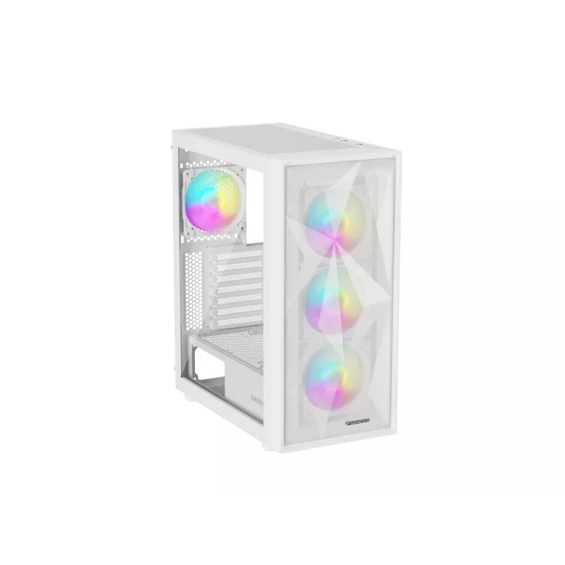 GENESIS Diaxid 605 ARGB Midi Tower Baltas