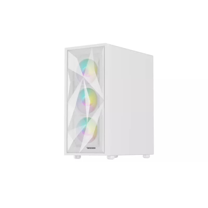 GENESIS Diaxid 605 ARGB Midi Tower Baltas