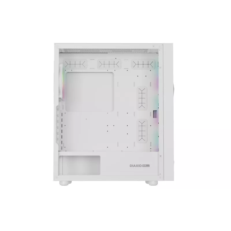 GENESIS Diaxid 605 ARGB Midi Tower Baltas
