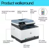 HP Color LaserJet Pro MFP 3302fdn spalvotas lazerinis daugiafunkcis įrenginys A4