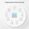 TP-Link Deco XE75 Pro AXE5400 viso namo „Mesh“ Wi-Fi 6E sistema (triju juostų), balta