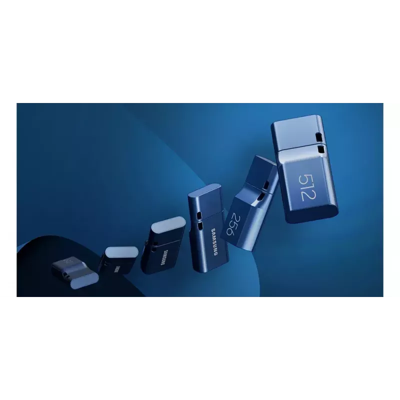 Samsung MUF-512DA USB atmintinė 512 GB USB Type-C 3.2 Gen 1 (3.1 Gen 1) Mėlyna