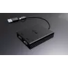 i-tec USB-A/USB-C Dual 4K/60 Hz DisplayPort vaizdo adapteris, 0,27 m