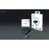 Vaizdo adapteris i-tec CADUAL4KHDMI USB-A/USB-C į 2x HDMI, dvigubas 4K/60 Hz, 0,27 m, 3840 x 2160, juodas