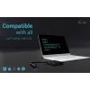 Vaizdo adapteris i-tec CADUAL4KHDMI USB-A/USB-C į 2x HDMI, dvigubas 4K/60 Hz, 0,27 m, 3840 x 2160, juodas
