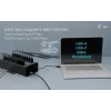 i-tec USB-C/USB-A Metal Įkrovimo + duomenų HUB, 15W vienam prievadui, 20x USB-C