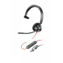 HP Poly Blackwire 3310 Monofoninis „Microsoft Teams“ sertifikuotas USB-C ausinių rinkinys su USB-C/A adapteriu