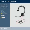 HP Poly Blackwire 3310 Monofoninis „Microsoft Teams“ sertifikuotas USB-C ausinių rinkinys su USB-C/A adapteriu