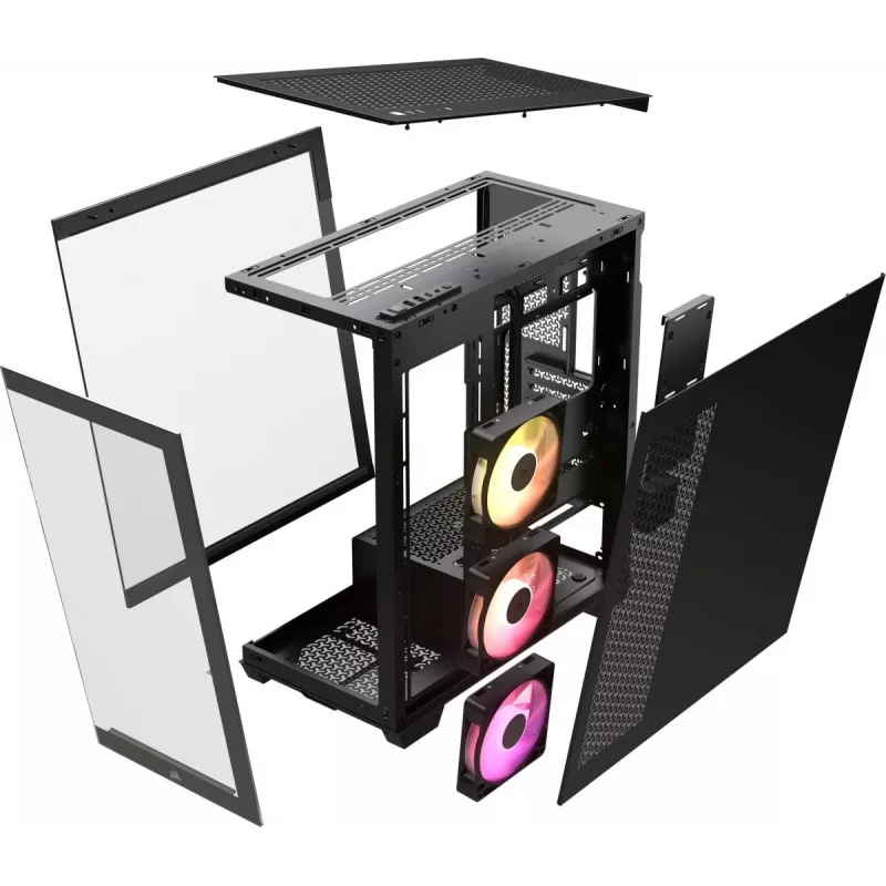 CORSAIR korpusas Icue Link 3500X RGB Mid-Tower