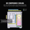 CORSAIR PC korpusas - Icue Link 3500X RGB Mid-Tower - Baltas