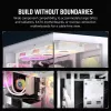 CORSAIR PC korpusas - Icue Link 3500X RGB Mid-Tower - Baltas