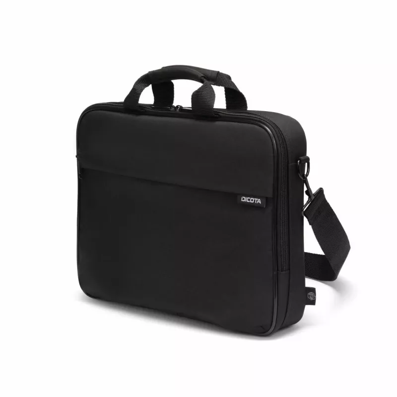 DICOTA Top Traveller One - 13-14,1 col. nešiojamojo kompiuterio kuprinė - Juoda / 300d perdirbtas PET poliesteris