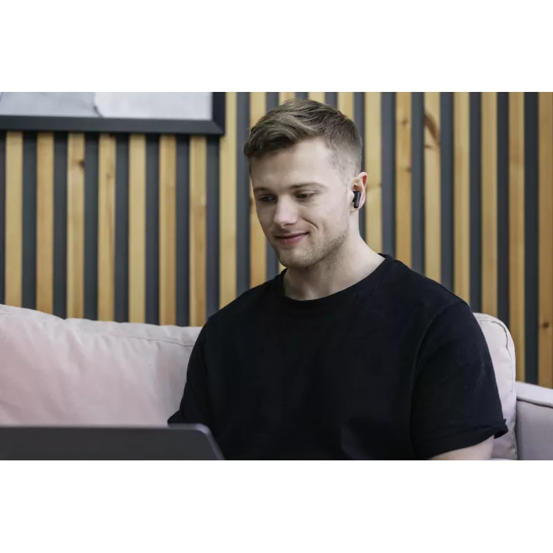 Belaidės ausinės į ausis JVC Stix HAA-3TBU, True Wireless, Bluetooth 5.1, IPX4, 7,5 h (ausinės) / 22 h (su dėklu), USB-C