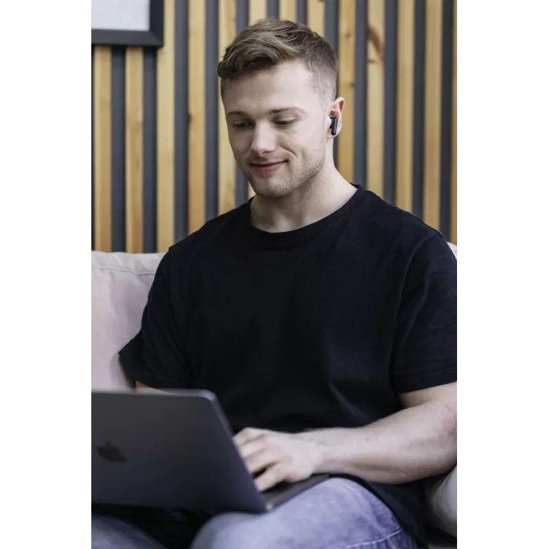 Belaidės ausinės į ausis JVC Stix HAA-3TBU, True Wireless, Bluetooth 5.1, IPX4, 7,5 h (ausinės) / 22 h (su dėklu), USB-C