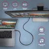 Axagon BUCM32-CM15AB SPEED+ USB-C <> USB 20Gbps/100W laidas 1,5 m