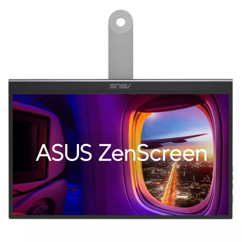 ASUS ZenScreen MQ16AHE nešiojamas monitorius 39,6 cm (15,6 colio) 1920 x 1080 pikselių Full HD OLED sidabrinis
