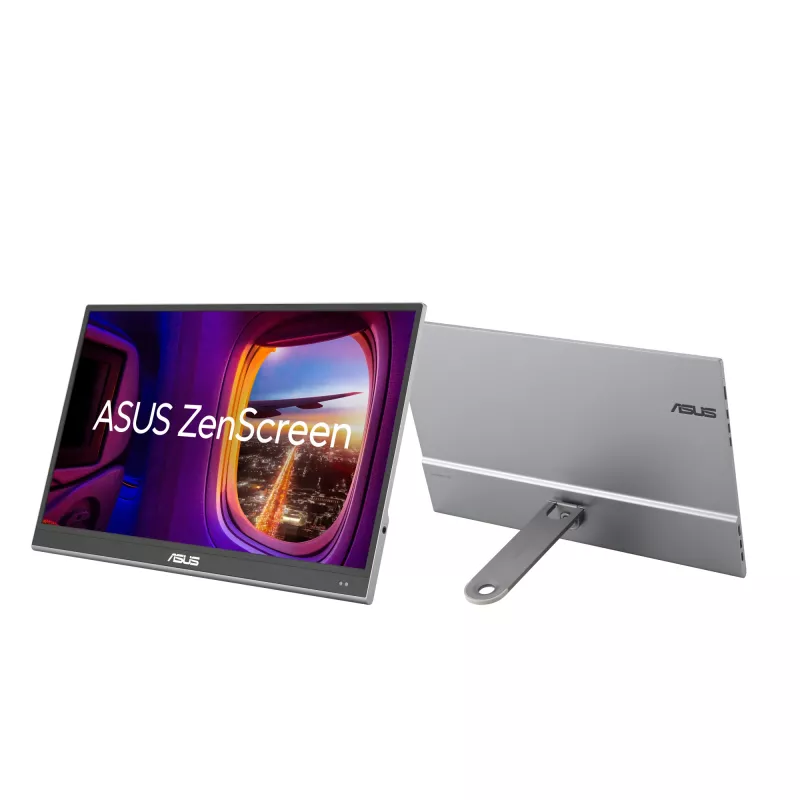 ASUS ZenScreen MQ16AHE nešiojamas monitorius 39,6 cm (15,6 colio) 1920 x 1080 pikselių Full HD OLED sidabrinis