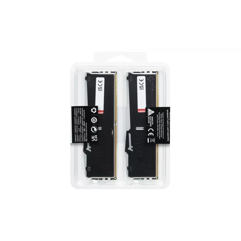 Kingston FURY Beast 16GB (2x8GB) DDR5 6000MT/s CL30 RGB EXPO atminties rinkinys