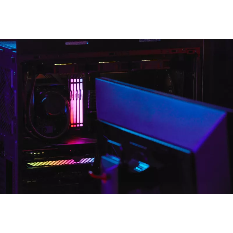 Kingston FURY Beast 16GB (2x8GB) DDR5 6000MT/s CL30 RGB EXPO atminties rinkinys
