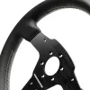 Thrustmaster Evo Racing 32R Leather vairas, juodas/geltonas, PC, PlayStation 4, PlayStation 5, Xbox, Xbox One