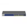 NETGEAR GS728TXP 28 prievadų PoE Gigabit/10G sukraunamas išmanusis jungiklis