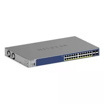 NETGEAR GS728TXP 28 prievadų PoE Gigabit/10G sukraunamas išmanusis jungiklis