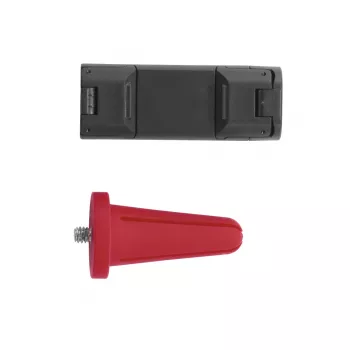 Nešiojamas laikiklis telefonui Hama Bottle Pod Fun, pasyvus, juodas/raudonas