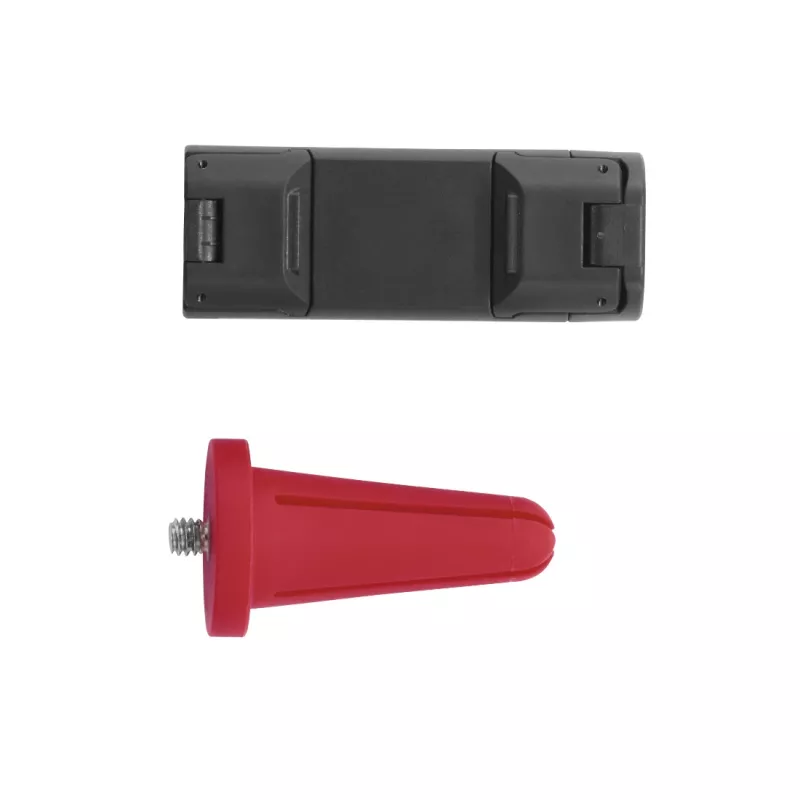 Nešiojamas laikiklis telefonui Hama Bottle Pod Fun, pasyvus, juodas/raudonas
