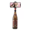 Nešiojamas laikiklis telefonui Hama Bottle Pod Fun, pasyvus, juodas/raudonas