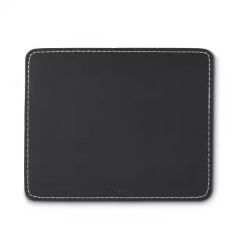 Pelės kilimėlis Hama Leather Look Black 00126856