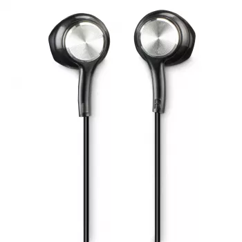 Hama Ocean II laidinės ausinės į ausį, skambučiams ir muzikai, USB Type-C, juodos ir sidabrinės spalvos