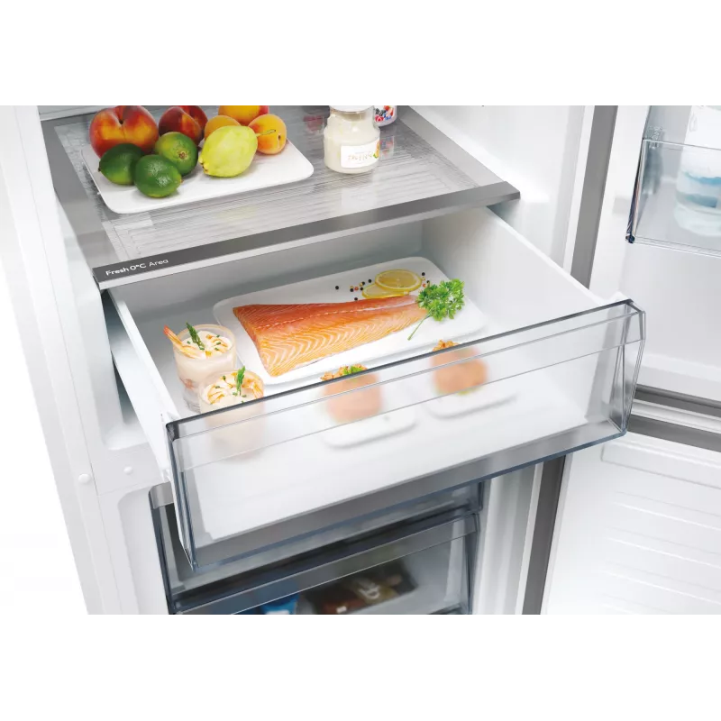 Candy Fresco CNCQ2T618EW Laisvai pastatomas šaldytuvas 355 L Baltas