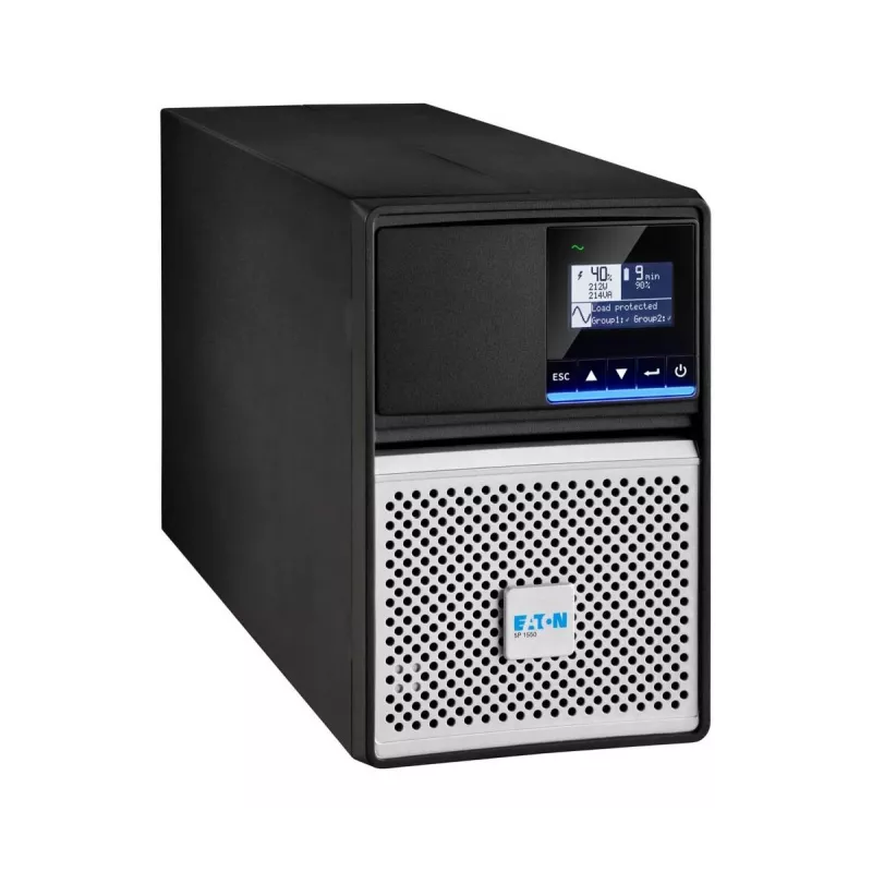 Eaton UPS 5P Gen2 1550VA/1350W, linijinis-interaktyvus, C14 įvadas, 8x C13 išvadai, bokštinis